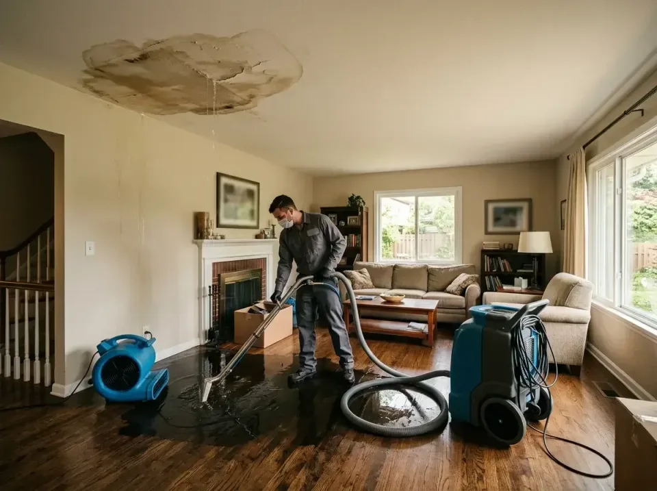 attic-pipe-burst-ceiling-drip-008 — frequently asked questions, Water Damage Restoration & Carpet Care in Saugerties South,…